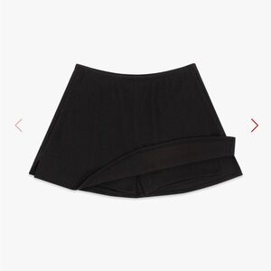 Lisa Says Gah Darcy Black Mini Skort